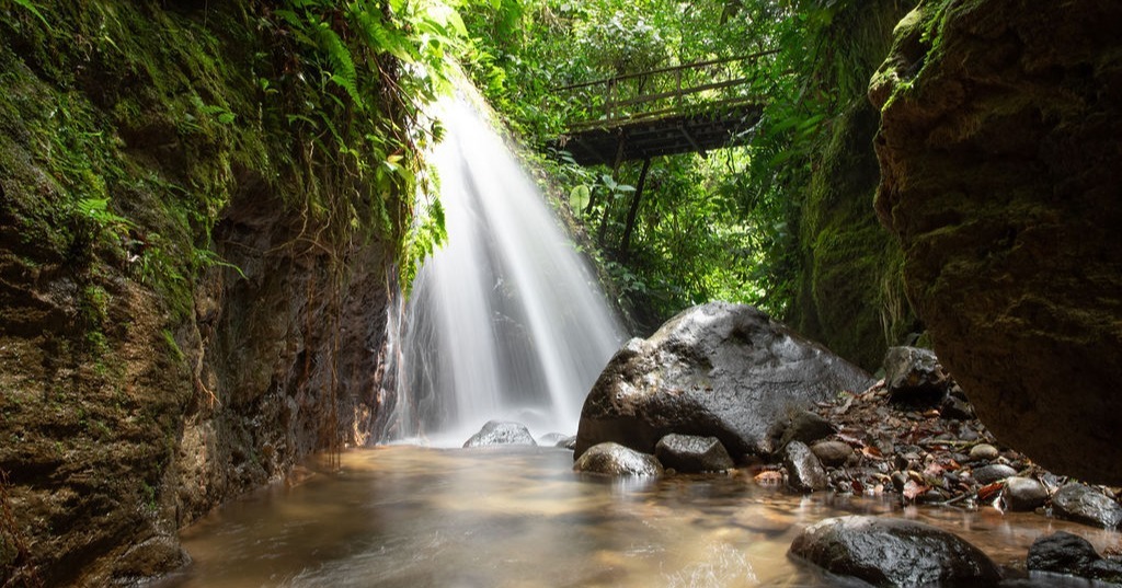 Chachagua waterfall