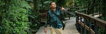 Explora el bosque con nuestro guía naturalista: conoce a Gilberth